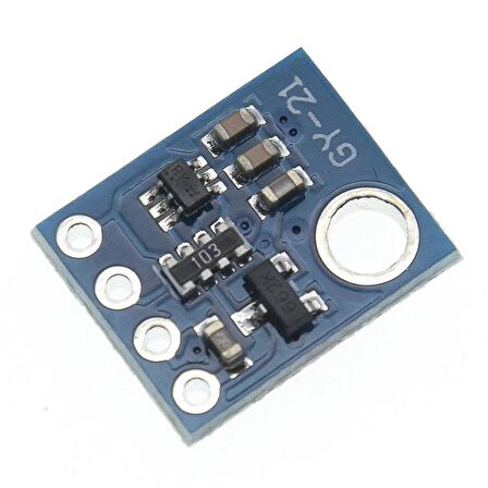 GY-21 SI7021 Endüstriyel Yüksek Hassasiyetli Sıcaklık ve Nem Sensörü I2C IIC Arayüz