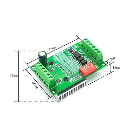 TB6560 3A CNC Router Tek Eksen Sürücü Kartı