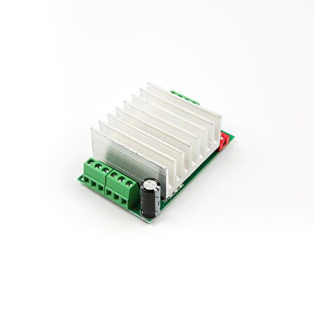 TB6600 12-45V DC Tek Eksenli İki Fazlı Hibrit Step Motor Sürücü