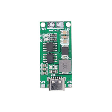 3S 2A Li-on Lipo Pil - Batarya Şarj Modülü Type-C Çok Hücreli 18650 Lityum 12.6V