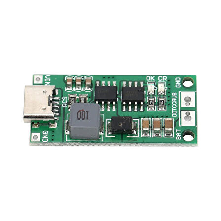 4S 2A Li-on Lipo Pil - Batarya Şarj Modülü Type-C Çok Hücreli 18650 Lityum 16.8V