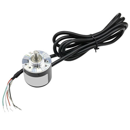 D6mm NPN Fotoelektrik Artımsal Rotary Encoder - 500 Darbe 5-24V DC