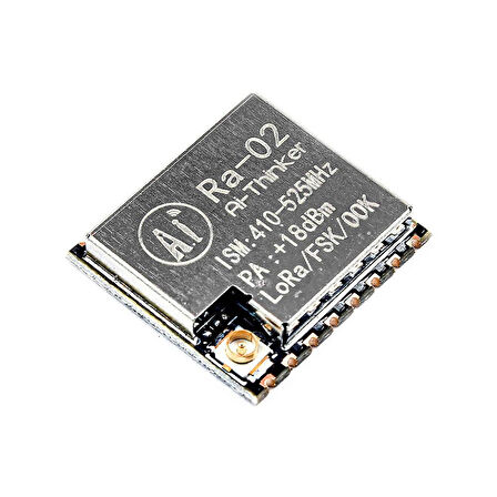 LoRa RA-02 SX1278 433MHz Yayılma Spektrumlu Kablosuz Alıcı Verici Modülü