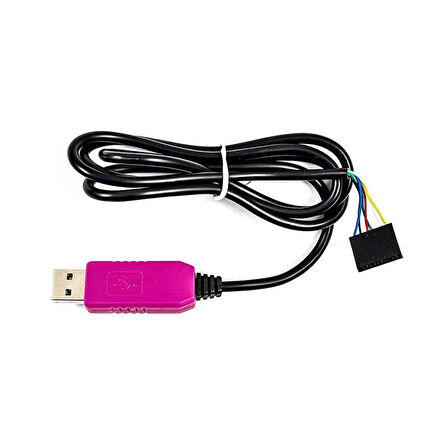 PL2303HXD USB - TTL RS232 6 Pin Seri Haberleşme Dönüştürücü Kablo 