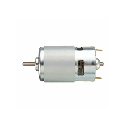 RS775 12V 3000 RPM DC Motor Yüksek Hız ve Tork D Shaft