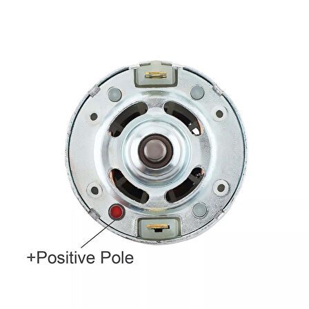 RS775 24V 10000 RPM DC Motor Yüksek Hız ve Tork D Shaft