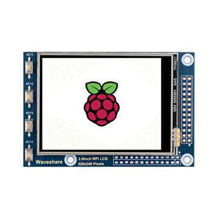 Waveshare 2.8 inch Rezistif Dokunmatik IPS LCD Ekran 320x240 (A)
