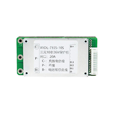 10S 36V 20A Lityum Pil Batarya BMS Kartı
