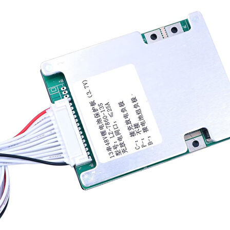 13S 48V 30A Lityum Pil Batarya BMS Kartı