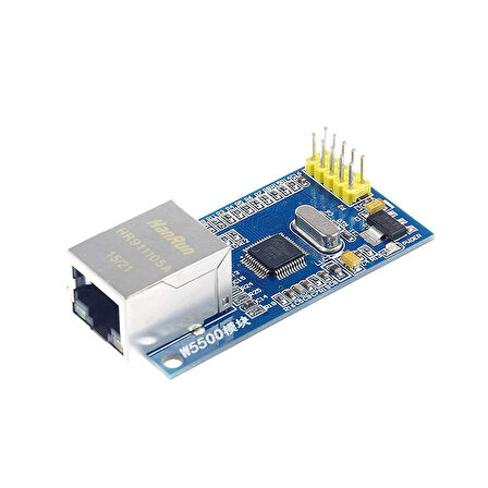 W5500 SPI to Ethernet Donanımsal TCP/IP Ağ Modülü