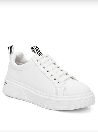 Günlük Kadın Sneaker | Kalın Taban & Şerit Detaylı