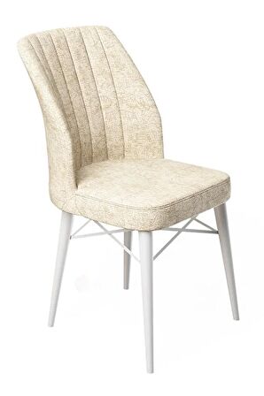 Rovena Lera Beyaz 70x110 Sabit Mdf Mutfak Masası Takımı 2 Adet Sandalye