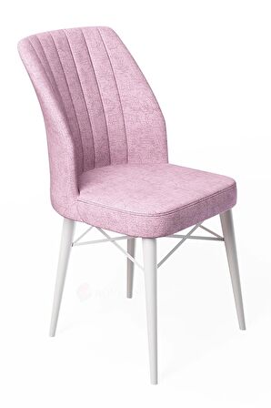 Rovena Lera Beyaz Mermer 70x110 Sabit Mdf Mutfak Masası Takımı 4 Adet Sandalye