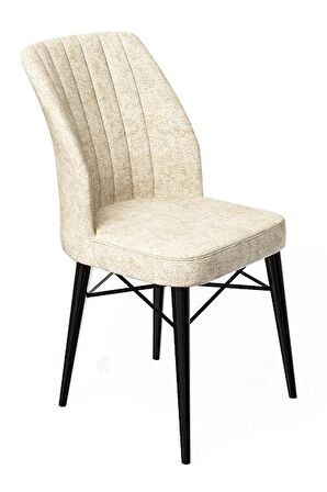 Rovena Lera Siyah Mermer 70x110 Sabit Mdf Mutfak Masası Takımı 2 Adet Sandalye