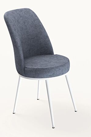 Rovena Duru Beyaz 70x110 Sabit Mdf Mutfak Masası Takımı 4 Adet Sandalye