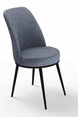Rovena Duru Siyah Mermer 70x110 Sabit Mdf Mutfak Masası Takımı 2 Adet Sandalye