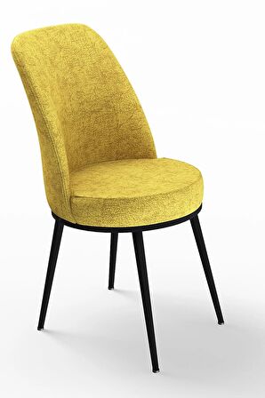Rovena Duru Siyah Mermer 70x110 Sabit Mdf Mutfak Masası Takımı 4 Adet Sandalye