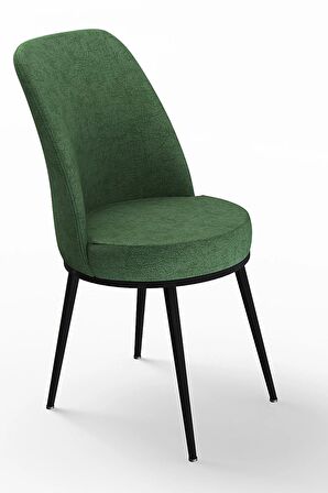 Rovena Bade Siyah Mermer 70x114 Açılabilir Mdf Mutfak Masası Takımı 4 Adet Sandalye