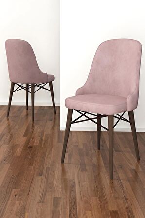 Rovena Rain Barok 70x114 Açılabilir Mdf Mutfak Masası Takımı 4 Adet Sandalye