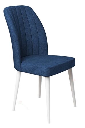 Rovena Lucca Beyaz Mermer 70x114 Açılabilir Suntalam Mutfak Masası Takımı 6 Adet Sandalye
