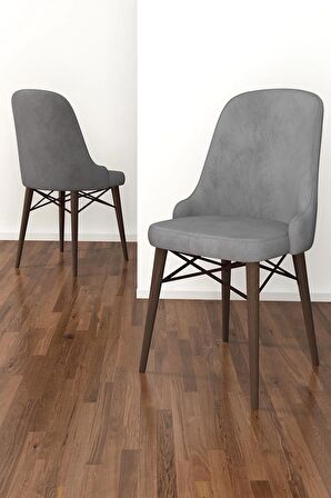 Rovena Rain Barok 70x114 Açılabilir Mdf Mutfak Masası Takımı 4 Adet Sandalye