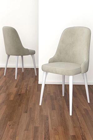 Rovena Amber Beyaz Mermer 70x114 Açılabilir Mdf Mutfak Masası Takımı 4 Adet Sandalye