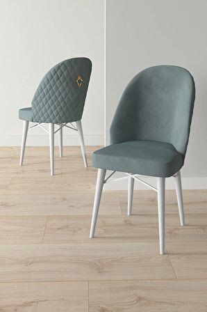 Rovena Liora Beyaz 70x114 Açılabilir Mdf Mutfak Masası Takımı 6 Adet Sandalye