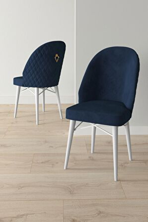 Rovena Liora Beyaz Mermer 70x114 Açılabilir Mdf Mutfak Masası Takımı 4 Adet Sandalye