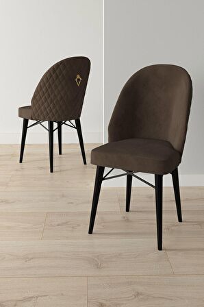 Rovena Liora Siyah Mermer 70x114 Açılabilir Mdf Mutfak Masası Takımı 4 Adet Sandalye