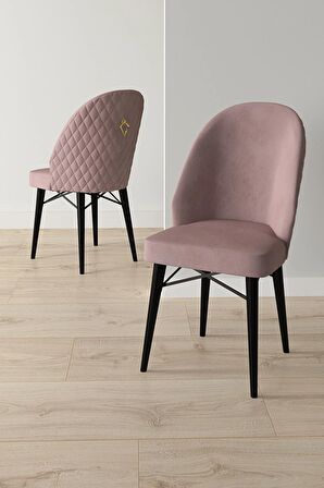 Rovena Liora Siyah Mermer 70x114 Açılabilir Mdf Mutfak Masası Takımı 4 Adet Sandalye