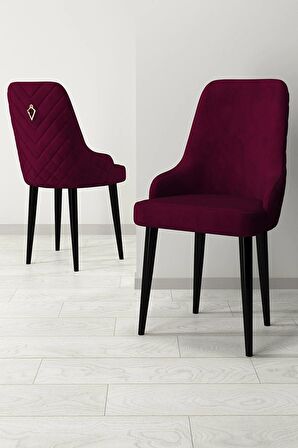 Rovena Blanca Siyah Mermer 80x132 Açılabilir Mdf Mutfak Masası Takımı 4 Adet Sandalye