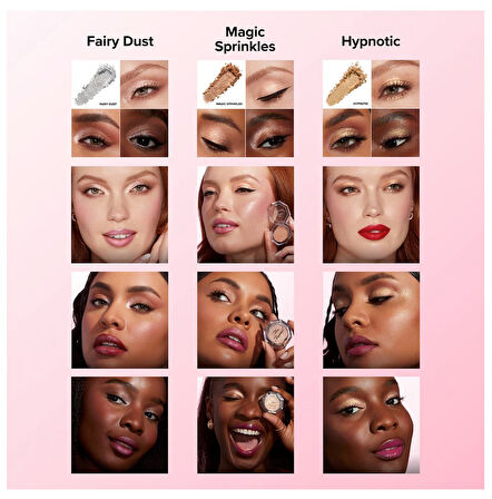  TOO FACED Ddisco Crush HEART EYES - Yoğun Pigmentli Krem Far