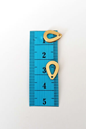 Oya Abiye Bileklik Kolye Pleksi Metalik Plastik Pul Altın Renk 24 gram 90 adet - BNC556