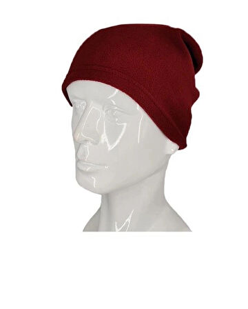 Unisex Kışlık Şapka Bere Olabilen İpli Polar Boyunluk Winter Neck Collar