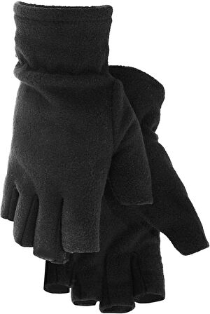 Unisex Kışlık Parmaksız Kesik Yarım Parmak Kışlık Termal Polar Eldiven Glove