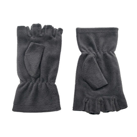 Unisex Kışlık Parmaksız Kesik Yarım Parmak Kışlık Termal Polar Eldiven Glove