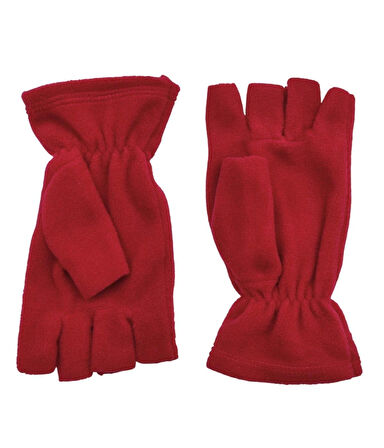 Unisex Kışlık Parmaksız Kesik Yarım Parmak Kışlık Termal Polar Eldiven Glove