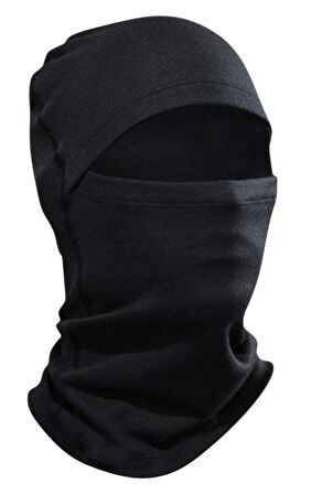 Unisex Siyah Kışlık Ince Rüzgar Geçirmez Termal Kar Maskesi Balaclava Kayak Motorsiklet Kask Bere