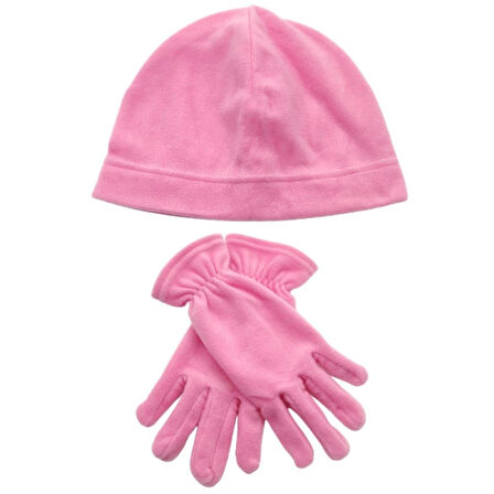 Kadın Kışlık Termal Polar Eldiven - Polar Bere 2'li Set