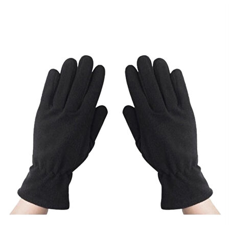Kadın Kışlık Termal Polar Eldiven - Polar Bere 2'li Set