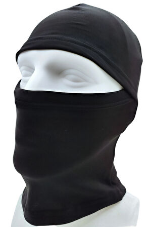 Kışlık Siyah İnce Rüzgar Geçirmez Termal Kar Maskesi Balaclava Motorcu Kurye Kask Kayak Bere Sporcu Mask