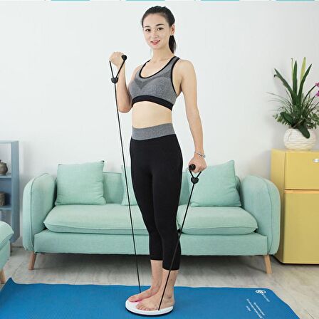 Kardiyo Twister Disk Dönen Disk Cardio Egzersizleri Bel, Bacaklar, Arms ve ABS