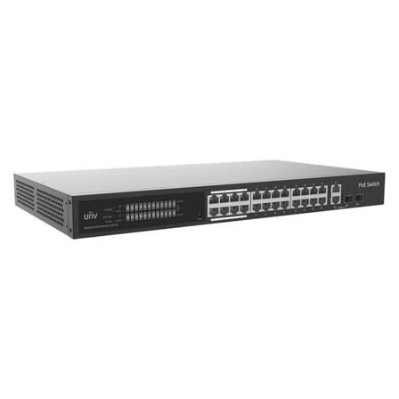 NSW2100-25GT1GP1GC-POE-IN 24GE Port + 2GE + 2GE SFP Uplink 390W Cloud Easy Smart PoE Switch