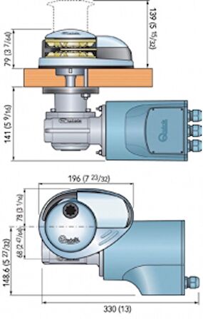 Quick Prince Irgat Tamburlu DP2 700W 12V Kavaleta 8 mm