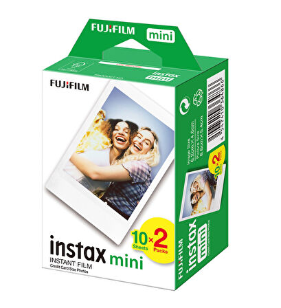 Fujifilm Instax Mini 40 Siyah Fotoğraf Makinesi ve 20'li Film Seti