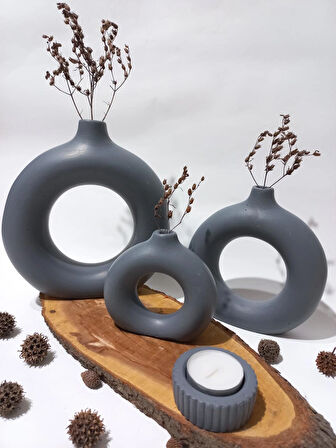 DONUT 3LÜ VAZO SET RANDOM