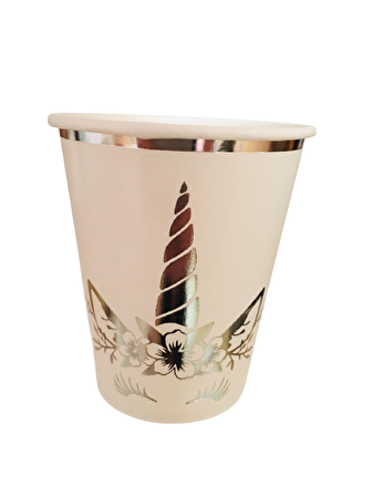 UNİCORN BARDAK GÜMÜŞ 6'LI