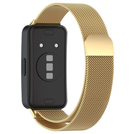 Gpack Huawei Band 8 Kordon Hasır Metal Örgülü Ayarlanabilir