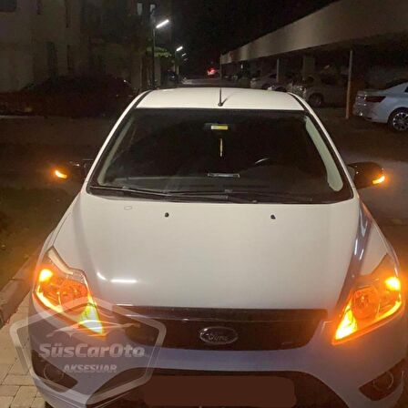 Ford Focus 2.5 2009-2011 Batman Yarasa Ayna Kapağı Piano Black ABS Plastik