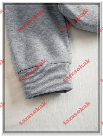 New York Estd 1788 Baskılı Sonbahar Spor Giyim Erkek High Street Polar Kapüşonlu Üst Günlük R
